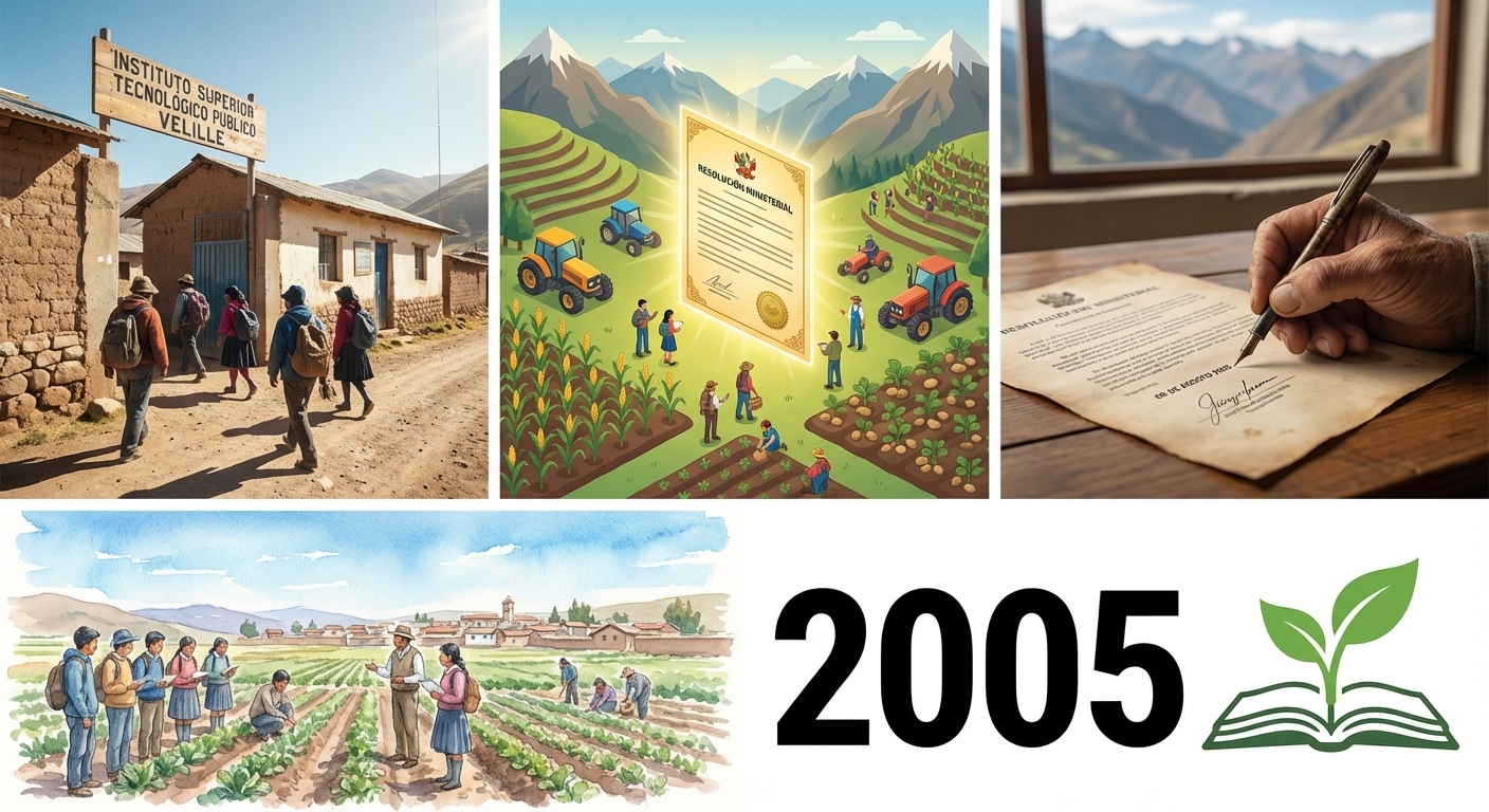 Fundación del IESTP Velille 2005